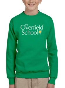 Overfield School Green Sweatshirt