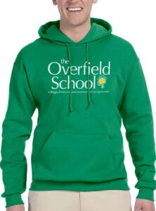 Overfield School Green Hoodie