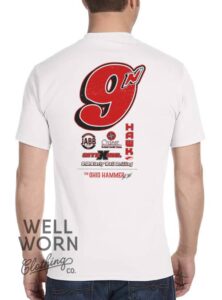 Luke Hall Racing 9n Tee | Well Worn Clothing Co.