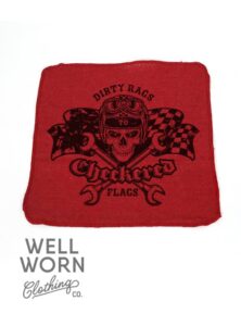 Luke Hall Dirty Rags to Checkered Flags Tee | Well Worn Clothing Co.
