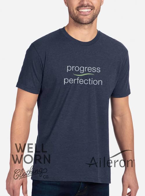 Aileron Progress Over Perfection | Well Worn Clothing Co.